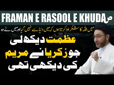 Rasool E Khuda Ka Farman || Allama Syed Shahenshah Hussain Naqvi || Panjab || 2024