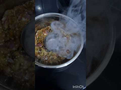 koyale ke dhuen se banaaya gaya Rajasthani Style Baingan Kacha Bharta | kacha bharta |baingan bharta