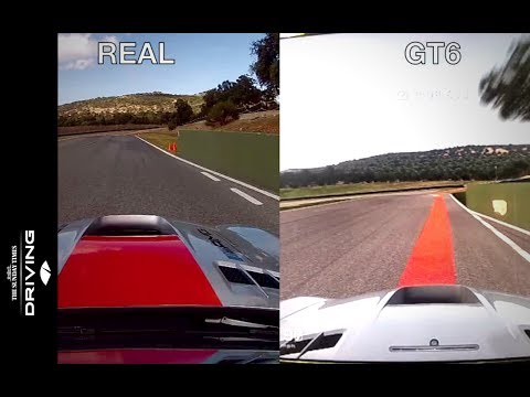 Gran Turismo 6 vs. real life: Mercedes SLS AMG GT3 at Ascari