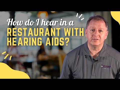 Hearing Health | Hearing Problems in a Restaurant | Hearing Aid Cleaning