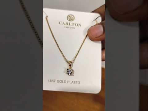 Myntra haul Carlton london pendant with chain #myntrahaul #shorts