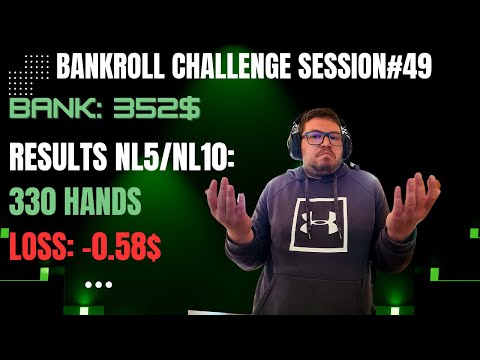 BANKROLL CHALLENGE Session#49 Breakeven