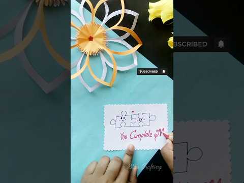 Love Note Idea| Easy Paper Craft| #shorts