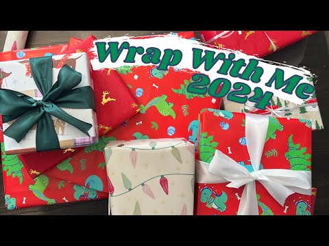 WRAP WITH ME 2024! Speed Wrapping Christmas Presents!