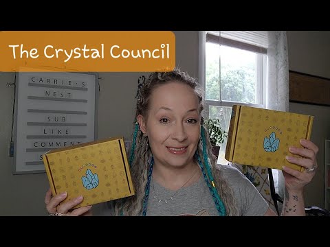 The Crystal Council Unboxing • 2 months! A chatty unboxing about channel changes #thecrystalcouncil