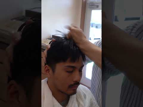 マッサージ選手権の覇者、入間の理容室「Naturel」 #asmr #shorts #barbershop #床屋 #理容室