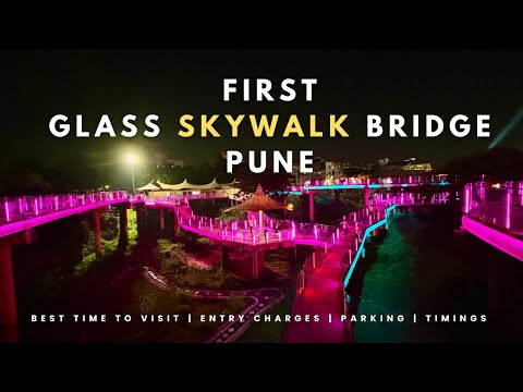 Pune's 1st Skywalk Bridge | Atal Bihari Vajpayee Garden PCMC | Complete Guide | @hungeristan