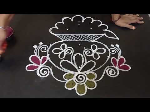 Sankranti muggulu 🌺🌺🌺Bhogi kolam,  Bhogi kundalu,Bhogi rangoli designs.