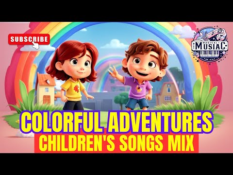 Colorful Adventures! 🌈 Children's songs 🎶 videos for children #childrenssongs