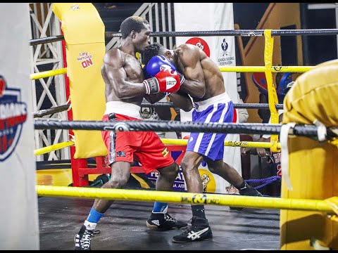 OWEN KIBIRA Wins Ssande Simon With A 4-1 Split Decision. #StingUganda #UgandaBoxingChampionsLeague