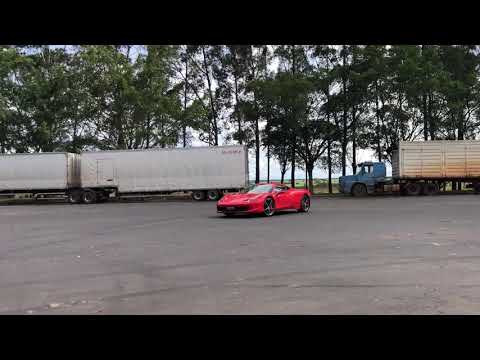 Ferrari 458 Italia Drifting