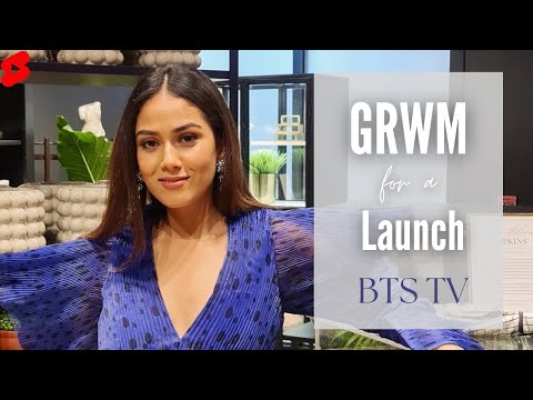 GRWM for a Launch | BTS TV #shorts