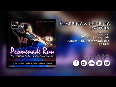 Promenade Run: The Clapping & Clicking Action (Tango) | Watazu Originals