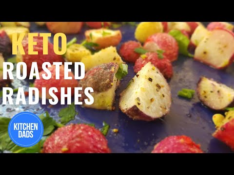 How to Roast Radishes Like Potatoes | Easy Keto Side Dishes  #Roasted Radishes #GreatJones