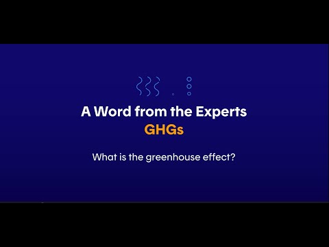 What is the greenhouse effect?