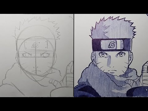 How To Draw Naruto Uzumaki Step By Step - [Naruto : The Last]