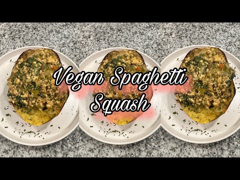 Vegan spaghetti squash