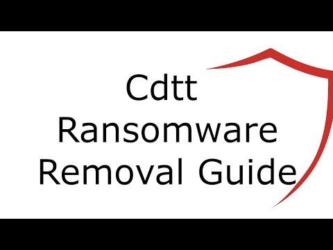 Cdtt File Virus Ransomware [.Cdtt ] Removal and Decrypt .Cdtt Files