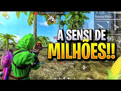 SENSI DE MILHÕES🌽IPhone XR💚HIGHLIGHTS EM CAMPEONATOS DE FREE FIRE💙