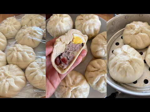 How to make Lao Steamed Buns (Galabao) | ASMR Cooking