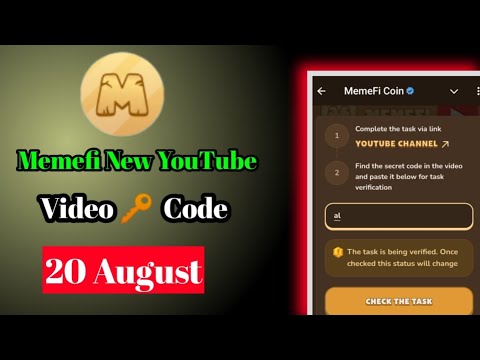 Memefi YouTube video Code | 10 Passive income ideas - | Make $48k Per Week| MemeGirls | video code