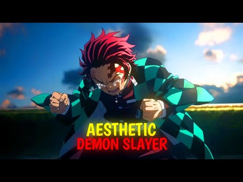 4K AESTHETIC - DEMON SLAYER !