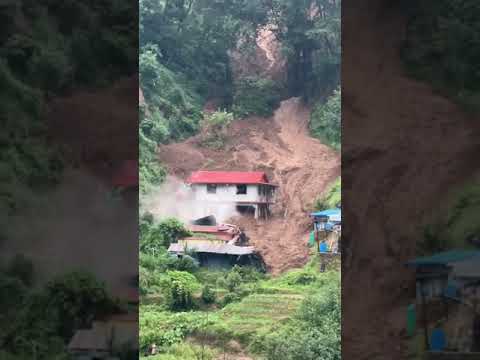 Landslide in Nepal. September 28, 2024.