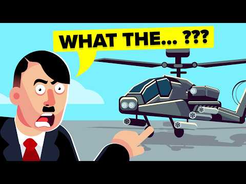 What If a Single Modern Apache Helicopter Time Travelled to D-Day During WW2