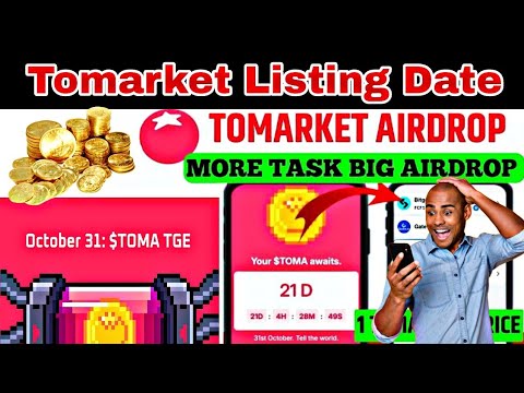 Tomarket Airdrop Listing Date | Tomarket New Update | Crypto Airdrop