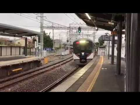 京阪3000系が八幡市駅を通過してみた