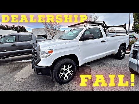 BIG Problems With OVERPRICED Rare Tundra 4X4