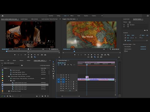 Premiere Pro Tutorial - Tricks of the Trade Episode 1