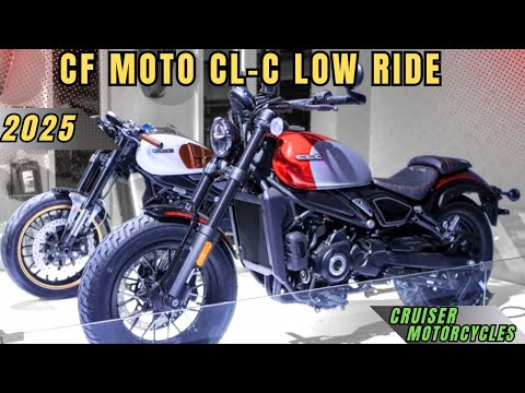 2025 CF Moto CL-C Low Ride | Cruiser that offers a smooth and relaxed riding experience!