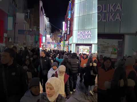 명동 크리스마스 포차거리 Myeongdong DEC 24,2024