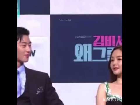 park seo jun and park min young | eye contact | park park couple |