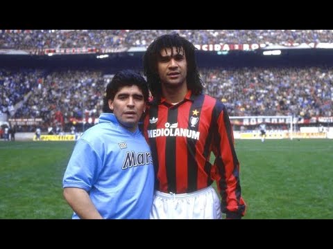 1990/91 Serie A｜Milan 4-1Napoli｜三剑客围剿马拉多纳 古利特传射