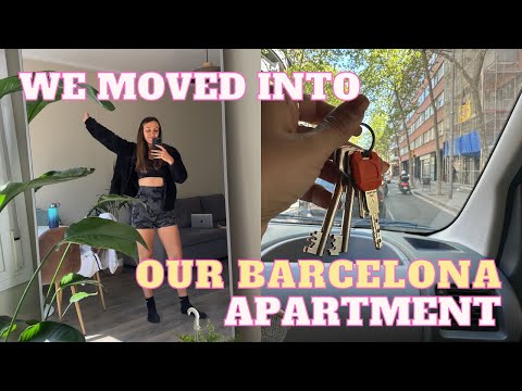 We Moved Into Our Barcelona Apartment : Moving, Decorating, Furniture Building & Chaos