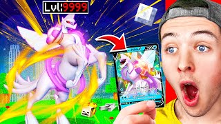 Opening ASTRAL RADIANCE PACKS to get GOD POKEMON in MINECRAFT!