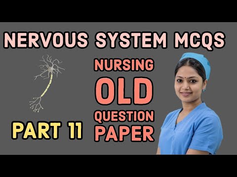 Neurology nursing questions and answers for staff nurse exam part 11