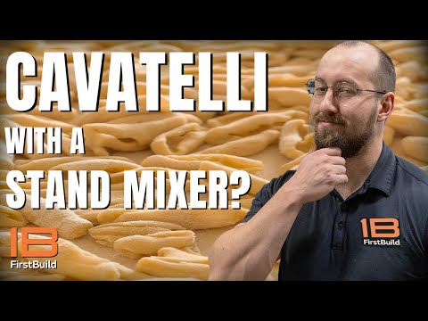 Cavatelli Pasta Stand Mixer Attachment - 2 Minute Prototype