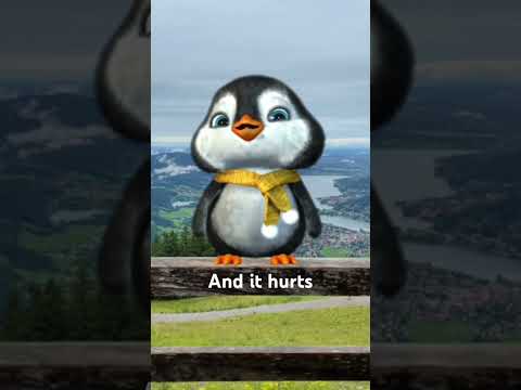 Puff Puff the penguin misses you so much it hurts #puffpuff #animation #cuteanimation