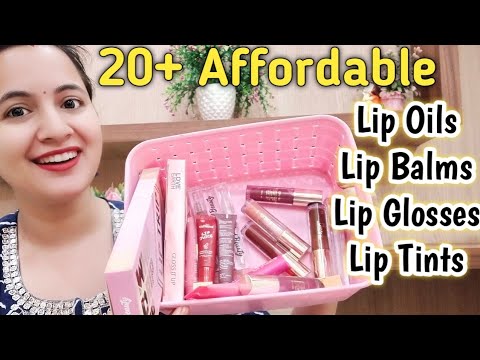 WINTER ESSENTIALS - AFFORDABLE LIP GLOSSES, LIP OILS AND LIP BALMS