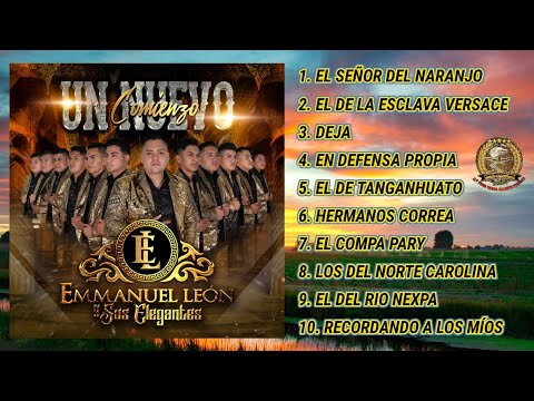 CD Un Nuevo Comienzo / Emmanuel León y Sus Elegantes / ¡¡Álbum Completo 2021!!