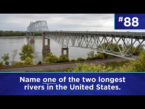 Q88: Name one of the two longest rivers in the United States.