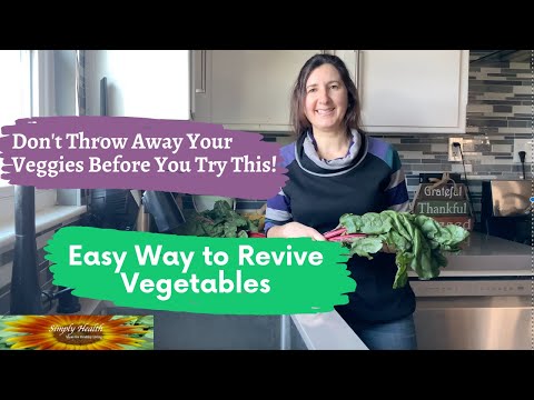 Reviving Wilted Vegetables