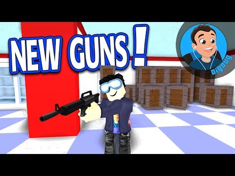 I got 4 New Guns and Leveled up 37 TIMES in Roblox Zombie Attack!!