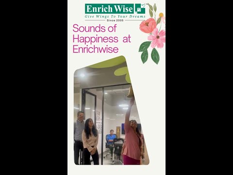 Sounds of happiness at Enrichwise. Have you rung the bell yet | Bell of Happiness | Enrichwise