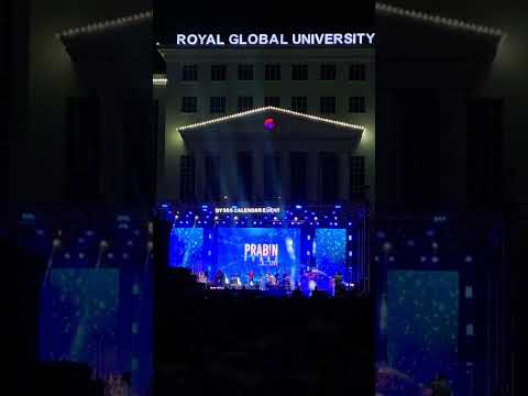 Prabin borah live #guwahati #royalglobaluniversity #shorts