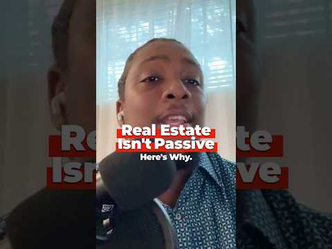 Passive Real Estate? Here’s the Truth They’re Not Telling You 🚫