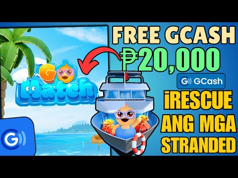 MALUPET TO!!FREE ₱20,000 GCASH=GO MATCH APP REVIEW||iRESCUE ANG MGA NAISTRANDED#makemoneyonline